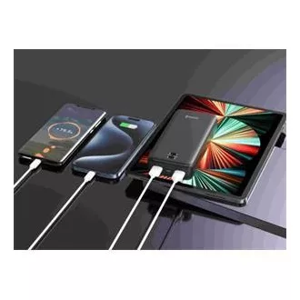 SWISSTEN POWER BANK 20000 mAh WORX PRO BLACK