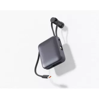 SWISSTEN POWER BANK 10000 mAh z integriranim USB-C in svetlobnimi kabli SREBRNO SREBRNO SWISSTEN POWER BANK 10000 mAh z integriranim USB-C in svetlobnimi kabli SREBRNO SREBRNO