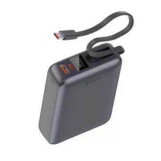 SWISSTEN POWER BANK 20000 mAh 45W Z VKLJUČENIM KABELOM USB-C ABSOLUTNO SREBRNO SWISSTEN POWER BANK 20000 mAh 45W Z VKLJUČENIM KABELOM USB-C ABSOLUTNO SREBRNO