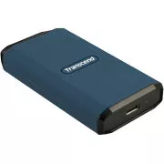 Transcend ESD410C 1TB, USB 20Gb/s, tip C, zunanji trpežni SSD (3D NAND flash), 2000MB/R, 2000MB/W, modra