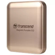 Transcend ESD420C 1TB, USB 20Gb/s, tip C, zunanji trpežni SSD (3D NAND flash), 2000MB/R, 2000MB/W, Magsafe, zlati