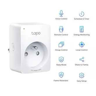 TP-LINK Tapo P110M - Mini pametna vtičnica Wi-Fi z merjenjem porabe energije, MATER