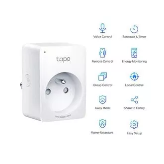TP-LINK Tapo P110M - Mini pametna vtičnica Wi-Fi z merjenjem porabe energije, MATER