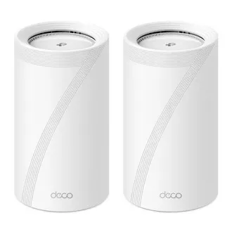 TP-Link WiFi usmerjevalnik Deco BE85(2-pack) BE19000, WiFi 7, 1x 10GLAN, 2x 2,5GLAN, 1x 10GLAN/SFP , USB, 2,4/5/6GHz