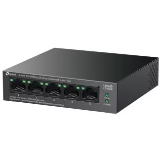 TP-Link LS105LP Stikalo 1x LAN, 4x LAN s PoE, 41W