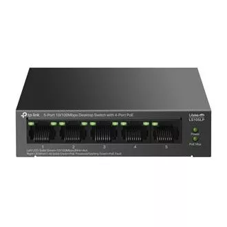 TP-Link LS105LP Stikalo 1x LAN, 4x LAN s PoE, 41W
