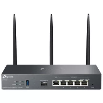 TP-Link ER706W - AX3000 Usmerjevalnik VPN WiFi 6, 1x GWAN   4x GWAN/LAN   1x GWAN/LAN SFP, USB, Omada SDN