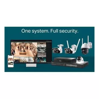TP-Link VIGI C330(4mm) Bullet kamera, 3MP, 4mm, barvna