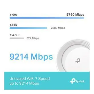 TP-Link Deco BE65(1-pack) BE9300 Tri-band Mesh WiFi 7 sistem za celoten dom, 4x 2,5GLAN, USB, 2,4/5/6GHz, HomeShi - Razpakirano TP-Link Deco BE65(1-pack) BE9300 Tri-band Mesh WiFi 7 sistem za celoten dom, 4x 2,5GLAN, USB, 2,4/5/6GHz, HomeShi - Razpakirano