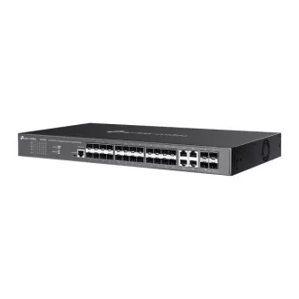TP-Link SG3428XF Omada 24-portno upravljano stikalo SFP L2  s 4 režami 10GE SFP
