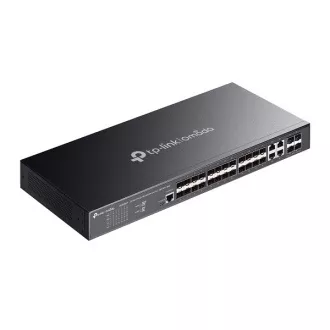 TP-Link SG3428XF Omada 24-portno upravljano stikalo SFP L2  s 4 režami 10GE SFP
