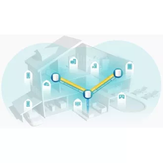 TP-Link Deco X60(1-pack) - AX5400 Mesh Wi-Fi 6 sistem za pametni dom - HomeCare - (1-pack)