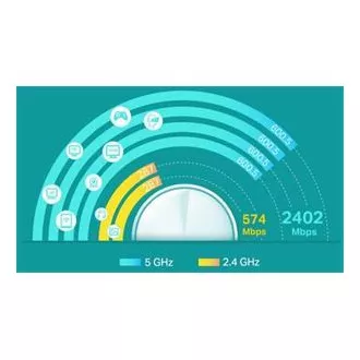 TP-Link Deco X60(1-pack) - AX5400 Mesh Wi-Fi 6 sistem za pametni dom - HomeCare - (1-pack)