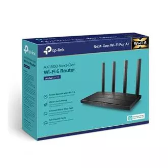 TP-Link Archer AX12 - AX1500 WiFi 6 usmerjevalnik , 3 x GLAN, 1x GWAN, 2,4/5GHz , WPA3, MU-MIMO, Beamforming