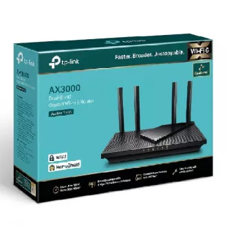 TP-Link Archer AX55 - AX3000, vrata USB 3.0, usmerjevalnik Wi-Fi 6, HomeShield - OneMesh™