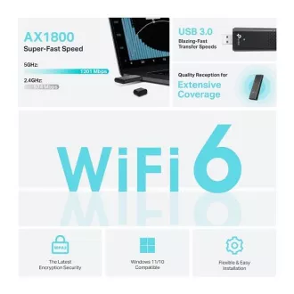TP-Link Archer TX20U - AX1800 WiFi Adapter USB