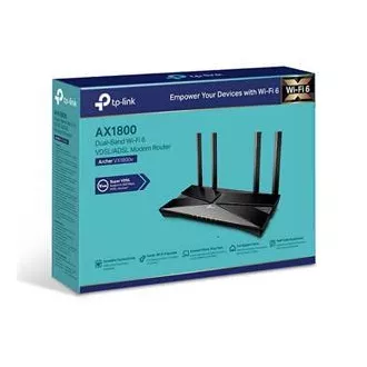 TP-Link Archer VX1800V - AX1800 Wi-Fi 6 VDSL/ADSL Modem in usmerjevalnik, USB 2.0 za 3G/4G in medije, RJ-11 za telefon VoIP, Eas TP-Link Archer VX1800V - AX1800 Wi-Fi 6 VDSL/ADSL Modem in usmerjevalnik, USB 2.0 za 3G/4G in medije, RJ-11 za telefon VoIP, Eas