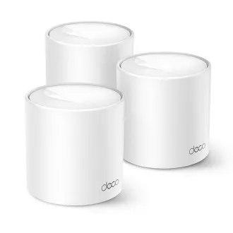 TP-Link Deco X10(3 pakiranja) - AX1500 Mesh Wi-Fi 6 sistem za pametni dom - starševski nadzor - (3 pakiranja) TP-Link Deco X10(3 pakiranja) - AX1500 Mesh Wi-Fi 6 sistem za pametni dom - starševski nadzor - (3 pakiranja)