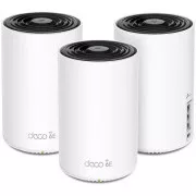 TP-Link Deco XE75(3 pakiranja) - AXE5400 Tri-band Mesh Wi-Fi 6E Smart Home System, HomeShield (3 pakiranja)
