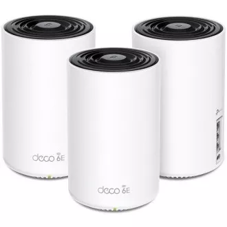 TP-Link Deco XE75(3 pakiranja) - AXE5400 Tri-band Mesh Wi-Fi 6E Smart Home System, HomeShield (3 pakiranja)