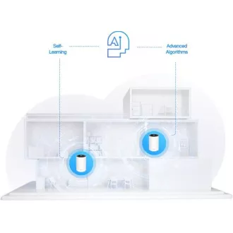 TP-Link Deco XE75(3 pakiranja) - AXE5400 Tri-band Mesh Wi-Fi 6E Smart Home System, HomeShield (3 pakiranja)