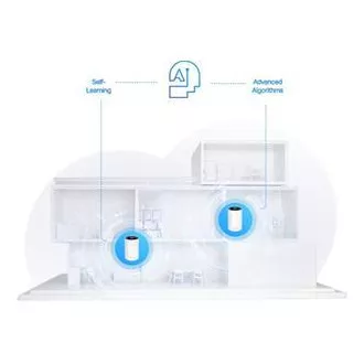 TP-Link Deco XE75(3 pakiranja) - AXE5400 Tri-band Mesh Wi-Fi 6E Smart Home System, HomeShield (3 pakiranja)