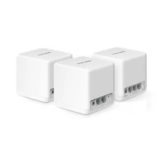 TP-Link WiFi usmerjevalnik Mercusys Halo H60X(3-pack) WiFi 6, AX1500, 3x GLAN2,4/5 GHz