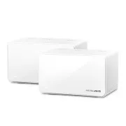 TP-Link WiFi usmerjevalnik Mercusys Halo H90X(2-pack) WiFi 6, AX6000, 1x 2.5GLAN, 2x GLAN