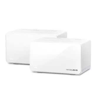 TP-Link WiFi usmerjevalnik Mercusys Halo H90X(2-pack) WiFi 6, AX6000, 1x 2.5GLAN, 2x GLAN TP-Link WiFi usmerjevalnik Mercusys Halo H90X(2-pack) WiFi 6, AX6000, 1x 2.5GLAN, 2x GLAN