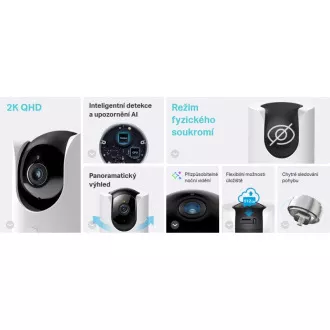 TP-Link Tapo C225 - Domača varnostna kamera Wi-Fi, 4 MP (2560 × 1440 ), ONVIF