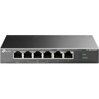 TP-Link TL-SG1006PP Stikalo 2x GLAN, 3x GLAN s PoE , 1x GLAN s PoE