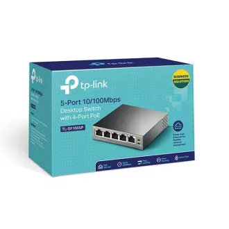 TP-Link TL-SF1005P - Stikalo PoE, 5xLAN/4xPoE, 58W