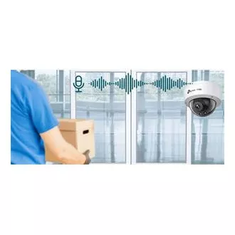 TP-Link VIGI C240(4mm) Kamera kupola, 4MP, 4mm, barvna