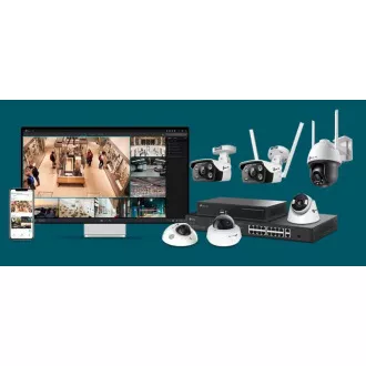 TP-Link VIGI C240(4mm) Kamera kupola, 4MP, 4mm, barvna