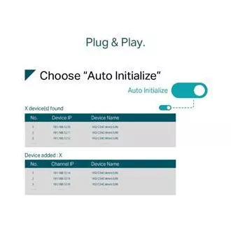 TP-LINK VIGI NVR1104H-4P 4 kanali, 4x Lan s PoE, 2x USB