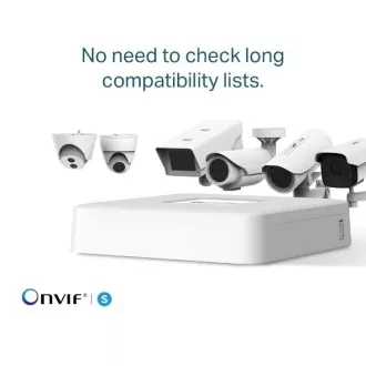 TP-LINK VIGI NVR1104H-4P 4 kanali, 4x Lan s PoE, 2x USB