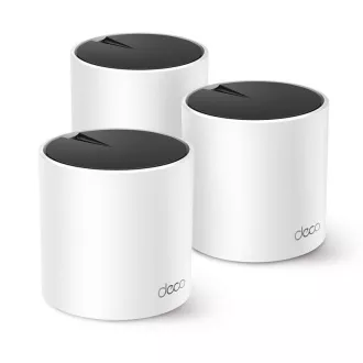 TP-Link Deco X55(3 pakiranja) - Sistem AX3000 Wi-Fi 6 Mesh za pokritost celotnega doma - HomeShield - (3 pakiranja)