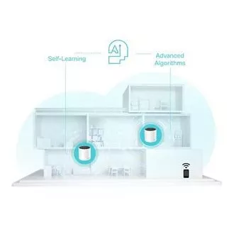 TP-Link Deco X55(3 pakiranja) - Sistem AX3000 Wi-Fi 6 Mesh za pokritost celotnega doma - HomeShield - (3 pakiranja)