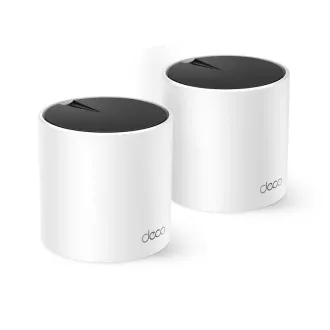 TP-Link Deco X55(2 paketa) - AX3000 Wi-Fi 6 Mesh sistem za pokrivanje celotnega doma - HomeShield - (2 paketa) TP-Link Deco X55(2 paketa) - AX3000 Wi-Fi 6 Mesh sistem za pokrivanje celotnega doma - HomeShield - (2 paketa)