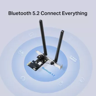 MERCUSYS MA86XE - PCI Express adapter AXE5400, brezžični WiFi 6E