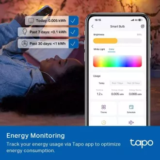 TP-Link Tapo L535E, pametna LED žarnica Wi-Fi, barvna, 2500-6500K, E27 TP-Link Tapo L535E, pametna LED žarnica Wi-Fi, barvna, 2500-6500K, E27