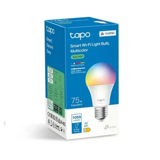 TP-Link Tapo L535E, pametna LED žarnica Wi-Fi, barvna, 2500-6500K, E27 TP-Link Tapo L535E, pametna LED žarnica Wi-Fi, barvna, 2500-6500K, E27