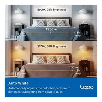 TP-Link Tapo L535E, pametna LED žarnica Wi-Fi, barvna, 2500-6500K, E27 TP-Link Tapo L535E, pametna LED žarnica Wi-Fi, barvna, 2500-6500K, E27