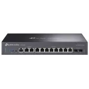 TP-Link ER7412-M2 Omada večgigabitni usmerjevalnik VPN, 2x vrata 2,5G, 8x vrata 1G   2x SFP