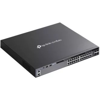 TP-Link SG6428X Omada 24-portno gigabitno stikalo RJ45 z možnostjo zlaganja L3, 4×10 Gb/s reže SFP