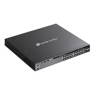 TP-Link SG6428X Omada 24-portno gigabitno stikalo RJ45 z možnostjo zlaganja L3, 4×10 Gb/s reže SFP