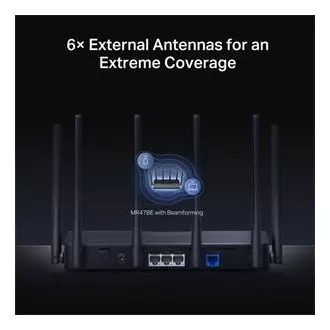 MERCUSYS MR47BE - BE9300 Tri-band Wi-Fi 7 Router, 2,5G WAN, 3x 2,5G LAN, EasyMesh