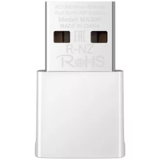 MERCUSYS MA30N - Brezžični dvopasovni adapter AC1300 USB Nano