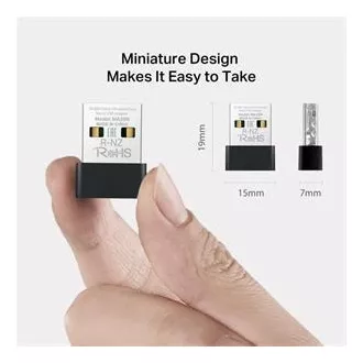 MERCUSYS MA20N - Brezžični dvopasovni adapter AC650 USB Nano