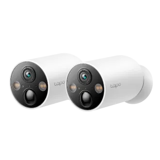 TP-Link Tapo C425(2 paketa) - Komplet zunanjih IP-kamer, baterijski, WiFi, 4MP ( 2560 x 1440 px ) 150°, ONVIF Starlight